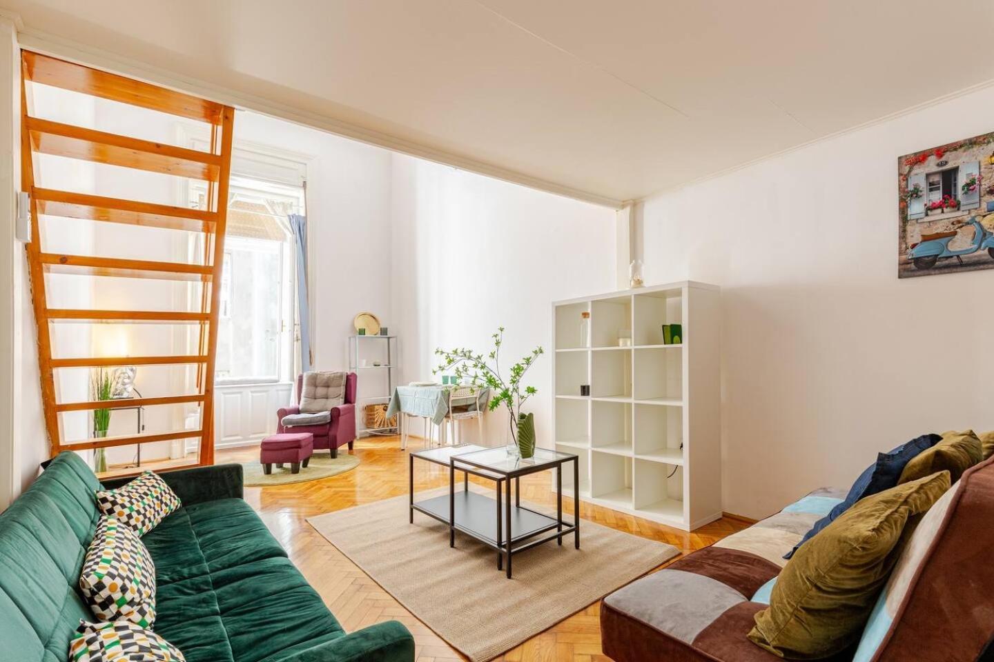 Vibrant Center Apartment Boedapest Buitenkant foto
